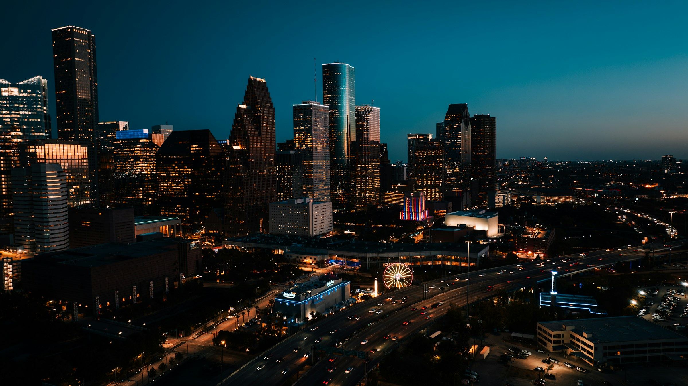 Downtown neighborhood in Houston